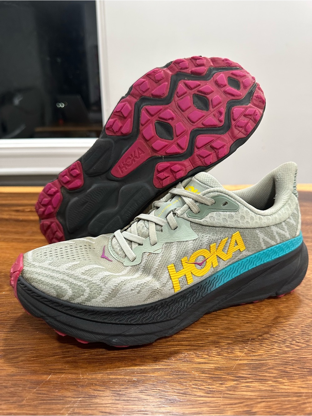 Hoka One One Challenger ATR 7 Trl Running Shoes 1134498 ACK Women's Size 9.5B